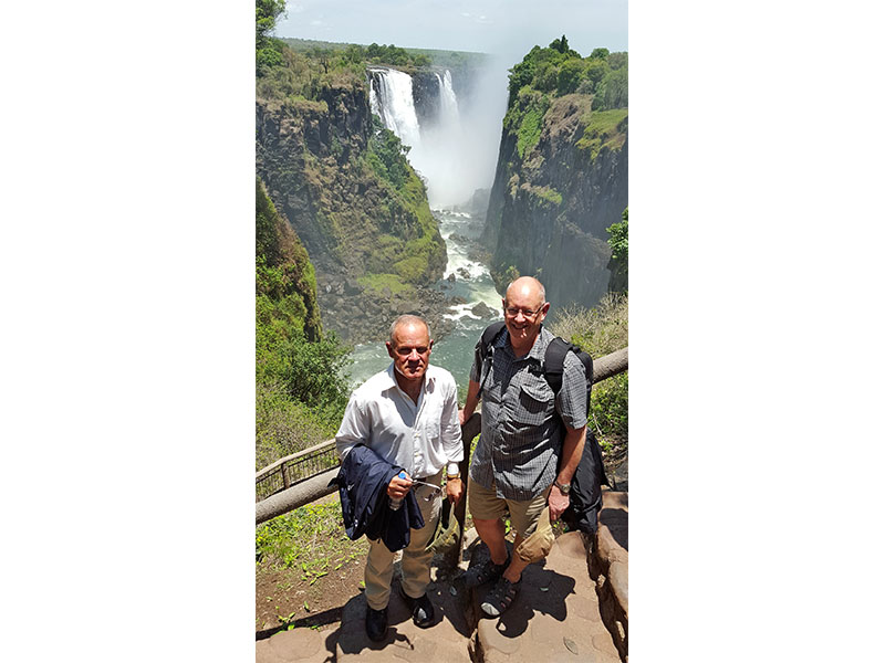 Photo of our travelers on our South Africa tailor made safari tour